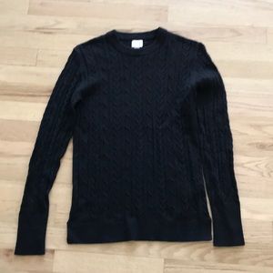 Women’s black sweater top